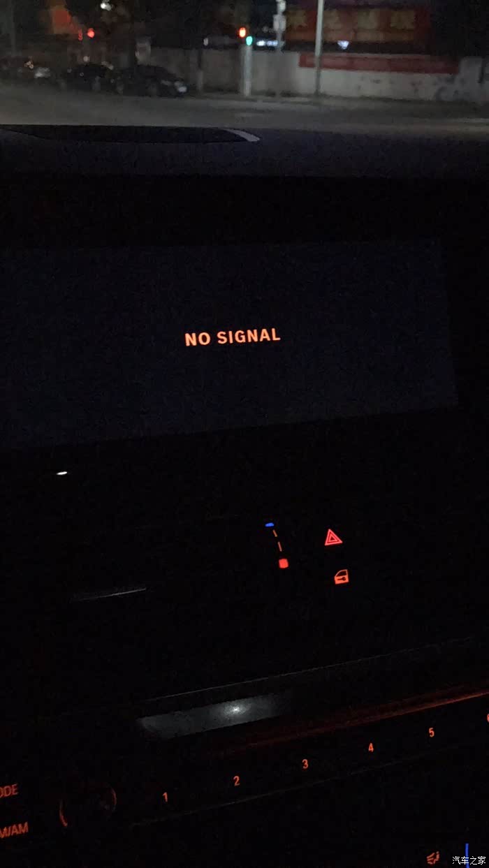 【图】显示屏突然黑屏无信号_宝马5系论坛