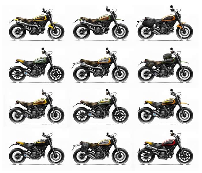 【图】杜卡迪scrambler价格出来了!