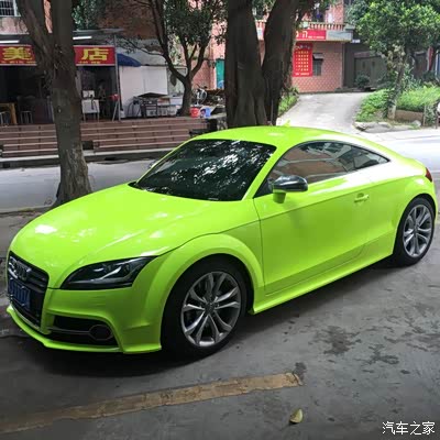 奥迪TT改色、回头率百分百_奥迪TT论坛