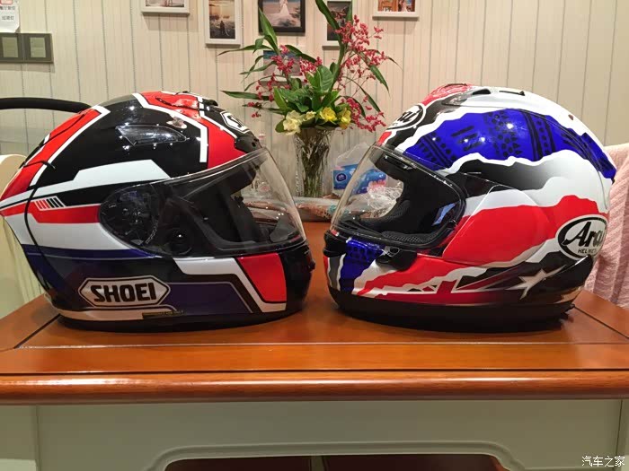 【图】Shoei X12和Arai RX-7X的对比(多图)