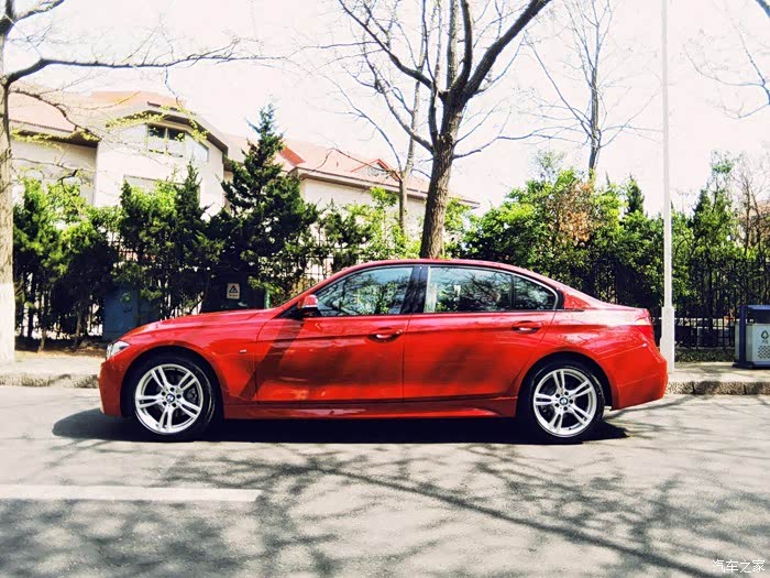 【图】2017款320lim墨尔本红提车作业。_宝马