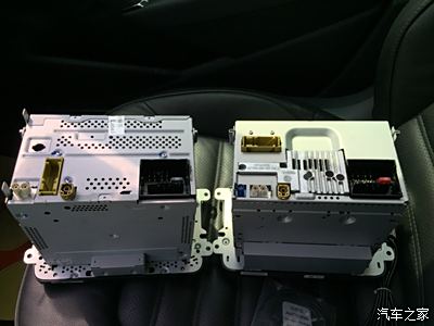 rcd510rns315背面接口对比边cd机边导航机