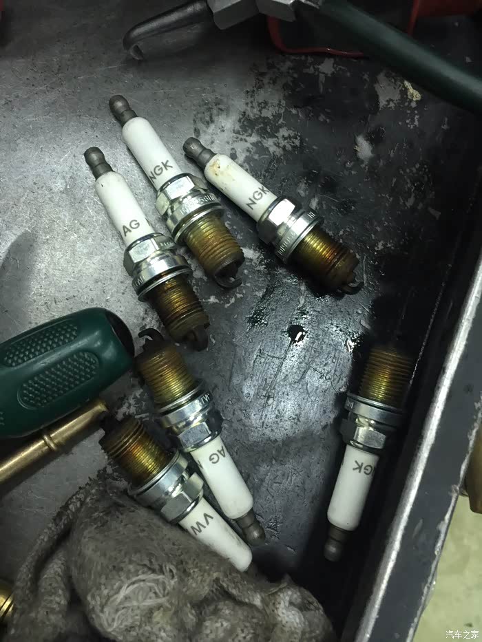【图】37000公里 首次换火花塞 清理节气门 油
