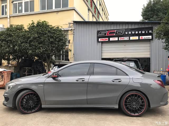 CLA45 上身19寸锻造轮毂