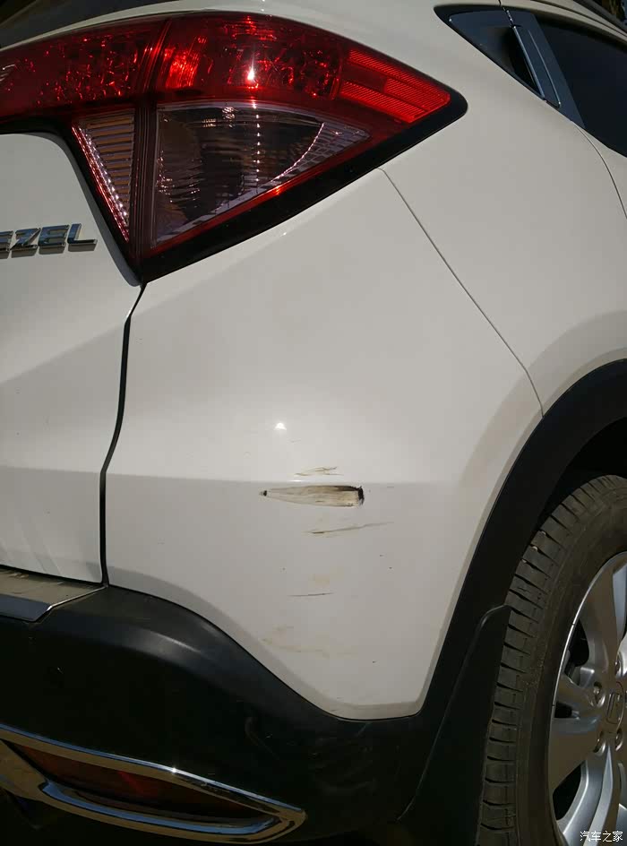 【图】车子被刮了,补漆
