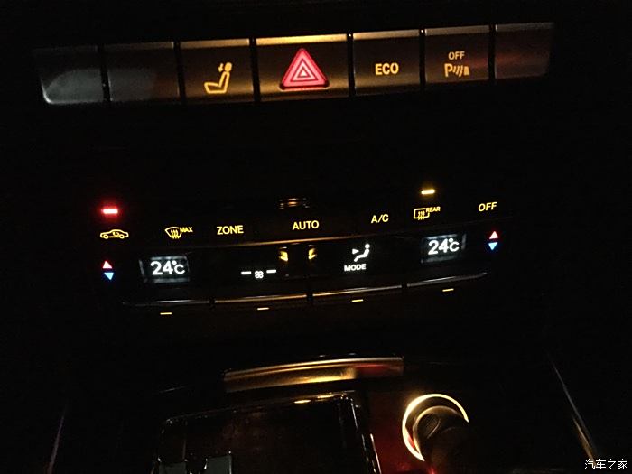 【图】奔驰E260中控按钮各有什么功能。大家