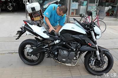 贝纳利 大黄龙 TNT600 ABS 提车作业