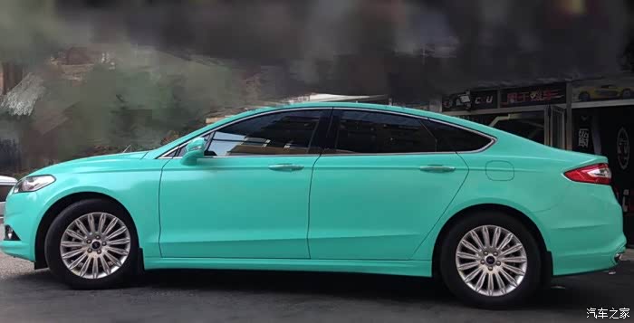 【图】大连首台蒂芙尼绿阿斯顿蒙迪欧提车作业_蒙迪欧论坛_汽车之家论坛