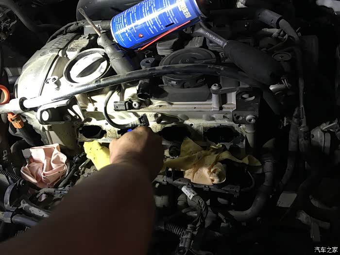 【图】13款途观 3万公里进气、喷油嘴积碳暴力