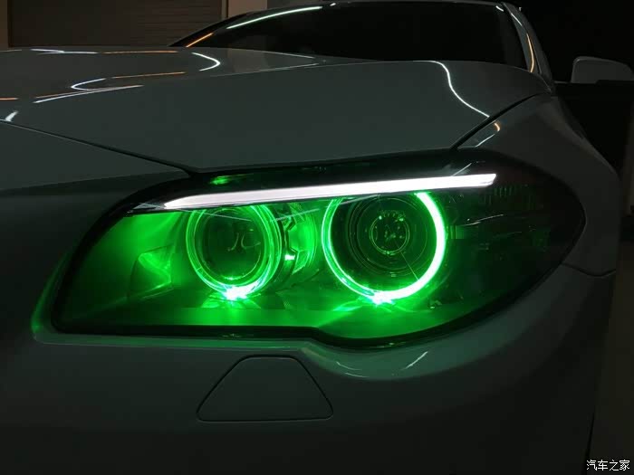 【图】新车528 未上牌 先换app天使眼_宝马5系