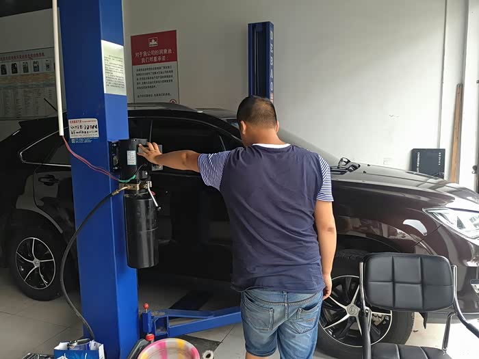 【图】11111给我家小7做保养_比亚迪S7论坛