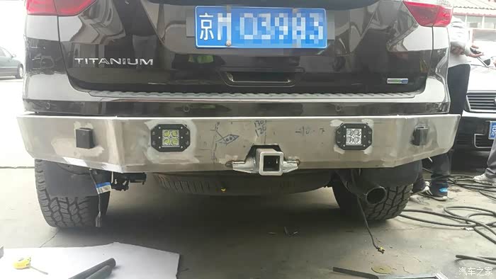 【图】定制版 福特撼路者前后竞技杠_撼路者论