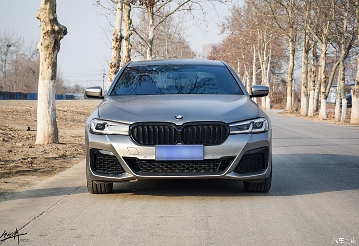 杭州第一辆2021款bmw540i磨砂暗银究竟好在哪里