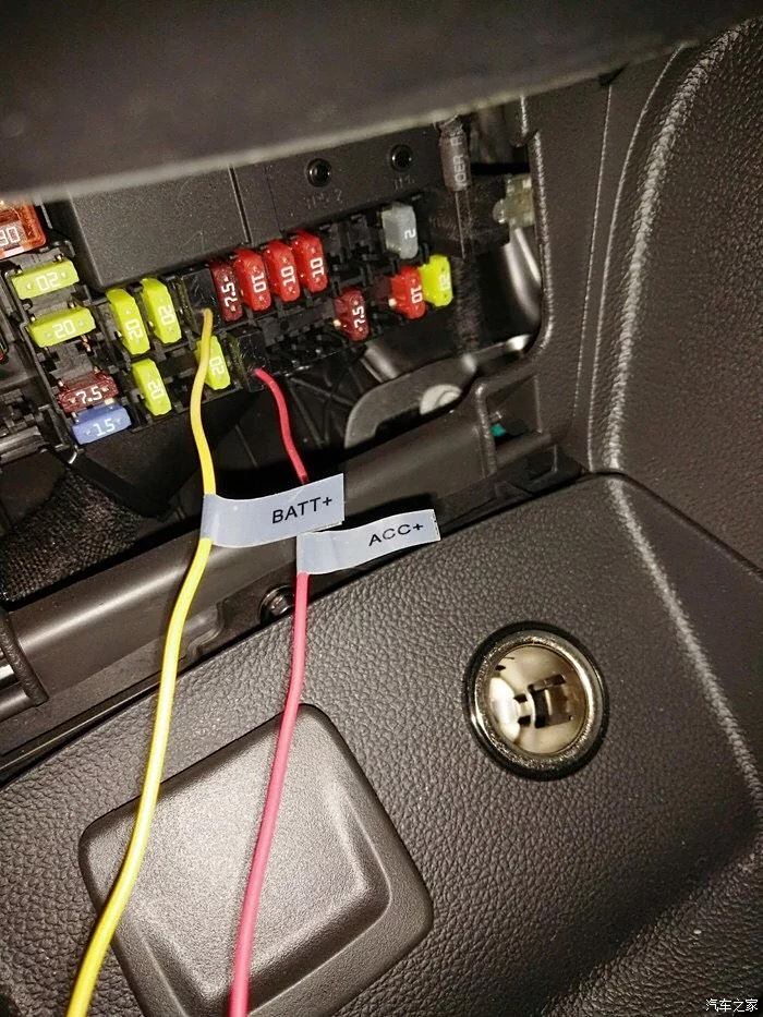 求助,15-18款新科鲁兹车内保险盒接电问题.