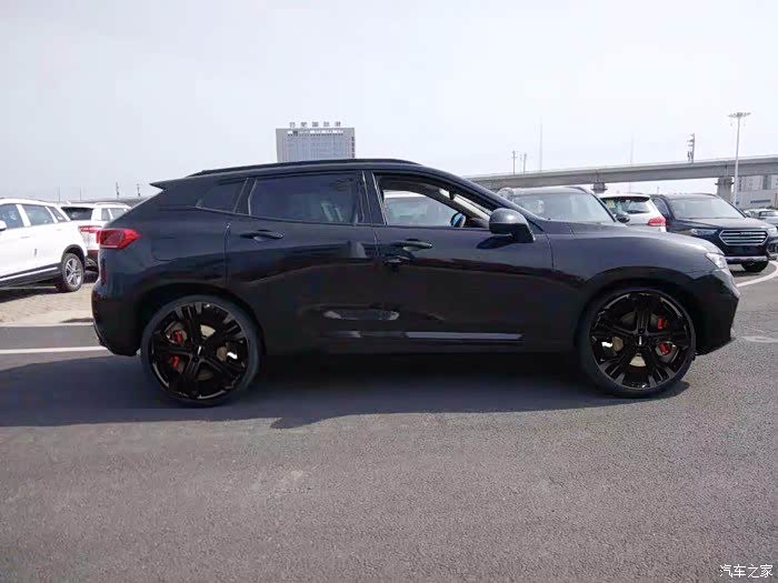 【图】你们要的VV7S黑色 黑轮毂 红卡钳_WE