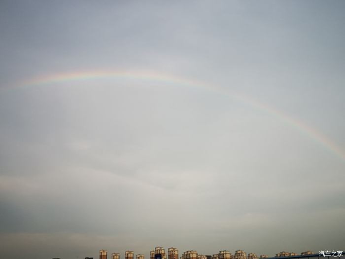 雨后彩虹呀,好看