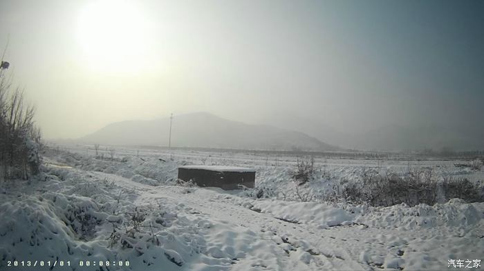 【图】鹿泉郊外山下雪景--弥补昨天的失误