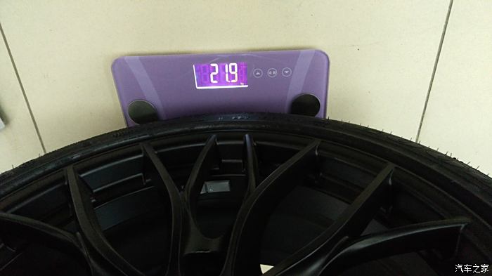 【图】轮毂车轮组重量对比,18寸405m、397,2