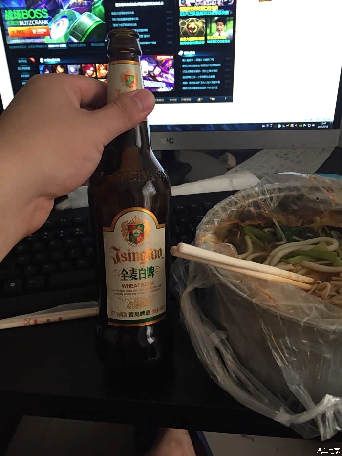 【图】青岛一厂白啤酒,你们见过没?_哈弗H9论