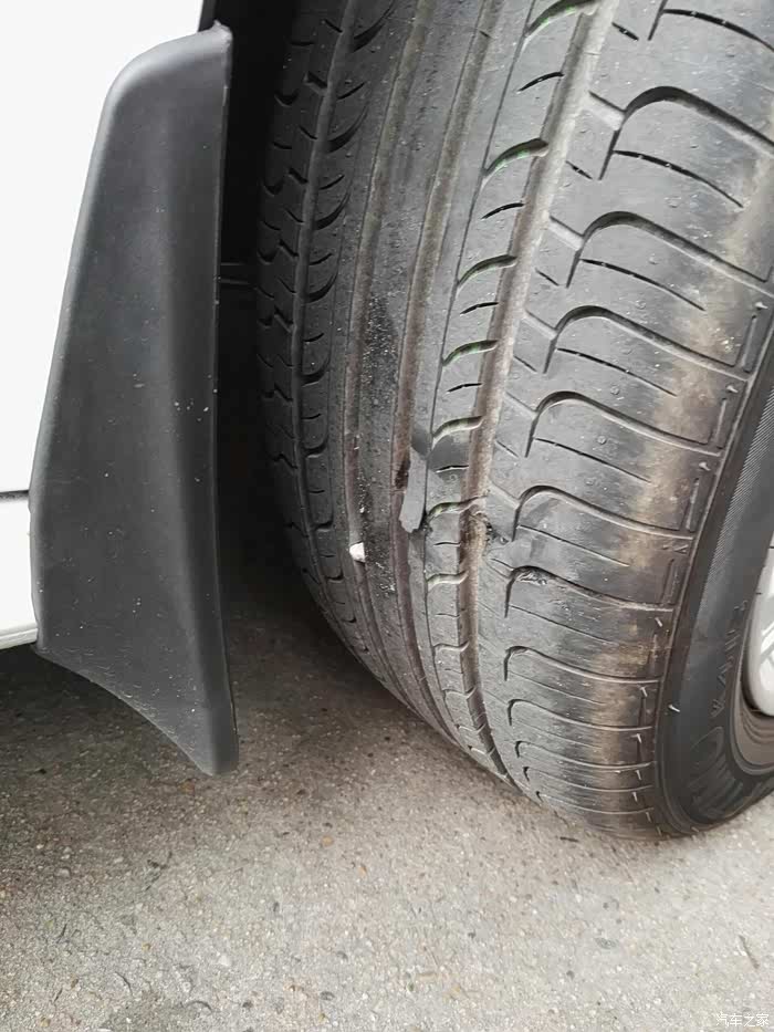 【图】速腾新车第一次出行出血,轮胎_速腾论坛