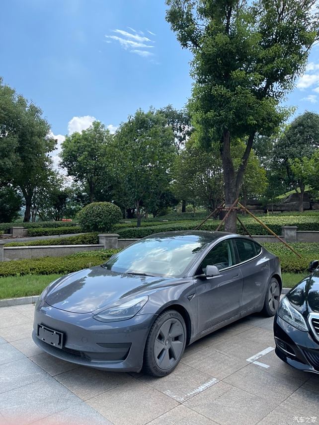 特斯拉model3冷光银素改