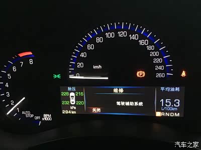 领先车道保持辅助系统和怠速抖动问题_凯迪拉