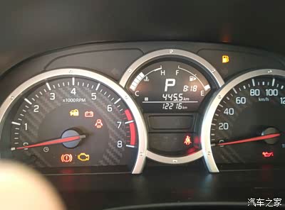 这是我开吉姆尼在市里跑的一箱油里程