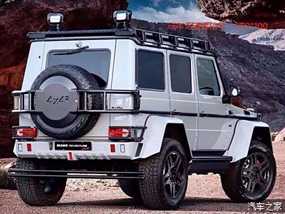 【brabus改装梅赛德斯-奔驰复古型g550 4x42越野车】