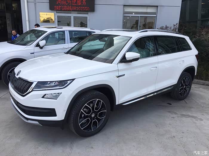 科迪亚克和途观L来到上海某店了