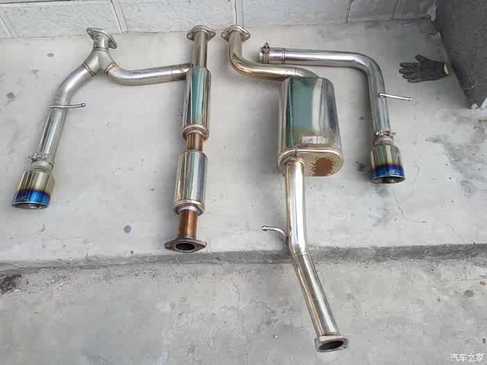 【图】2012款三厢福克斯改双出排气!_福克斯