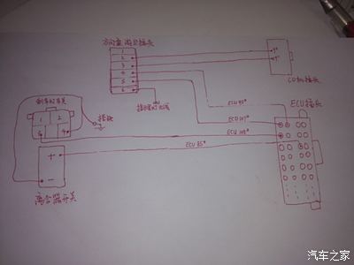 【图】一张图看懂方控,定速巡航接线_翼神论坛_汽车之家论坛