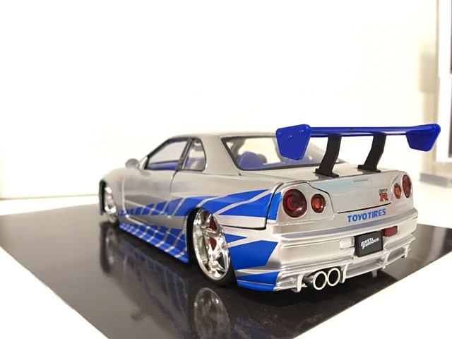 保罗沃克最爱skyline r34 gtr 《第二部》