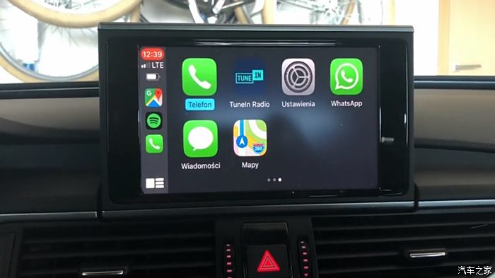 2014款奥迪a6无线carplay百度carlife手机车载互联安装案列