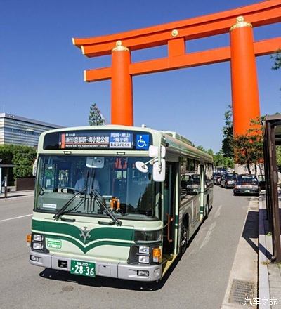 京都市交通局公交车 Isuzu Erga