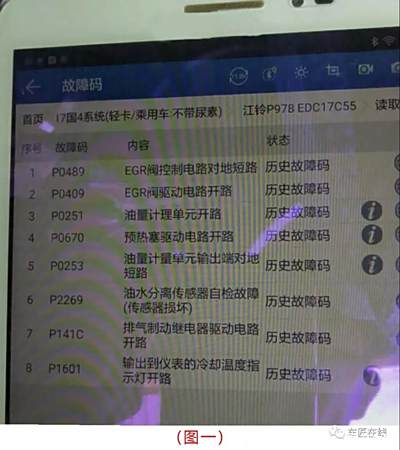 图 【车匠在线】重汽王牌无法清除的故障码
