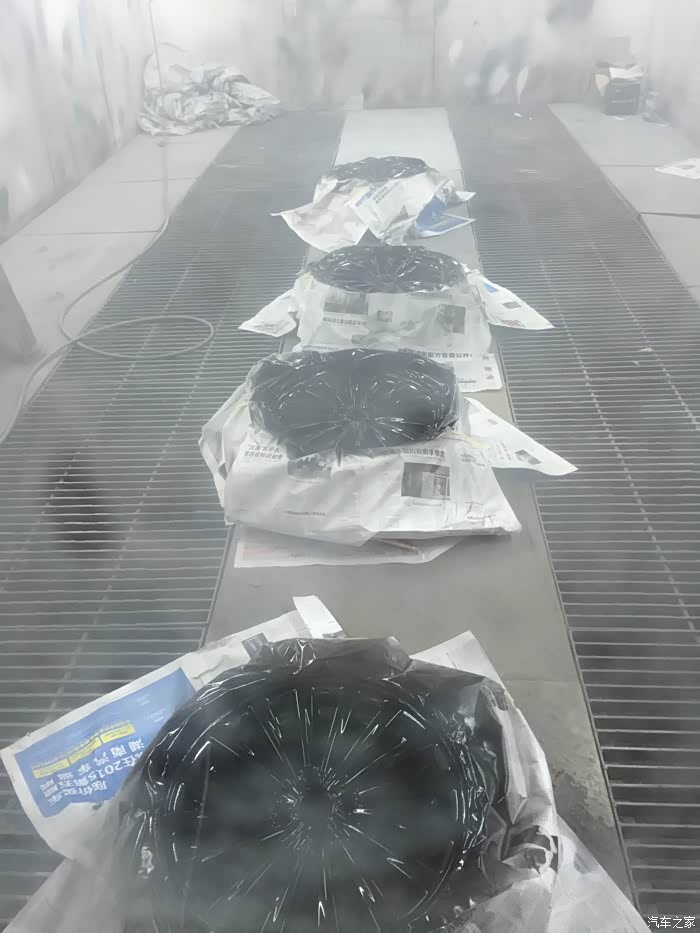 【图】轮毂喷漆上图,附:现在速度总上不来什么