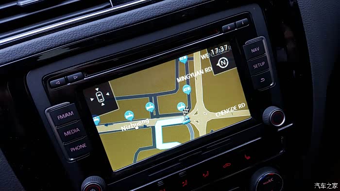 【图】今天RNS315地图突然变拼音显示了…