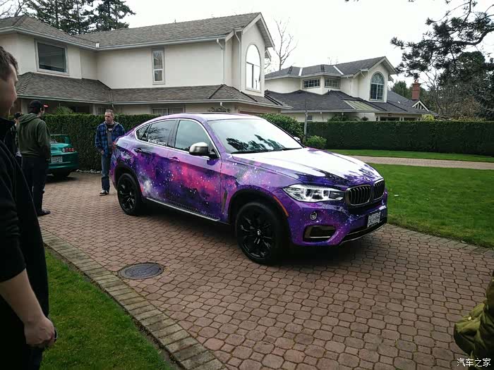 【图】骚到极点的世界第一台新款星空色X6,苦