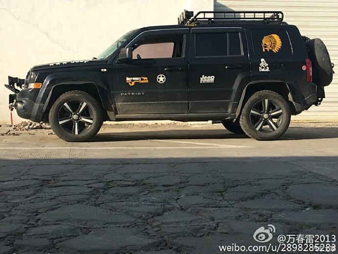 自由客/指南者共用外置多功能后杠装车,自由客专属绞盘前杠装车