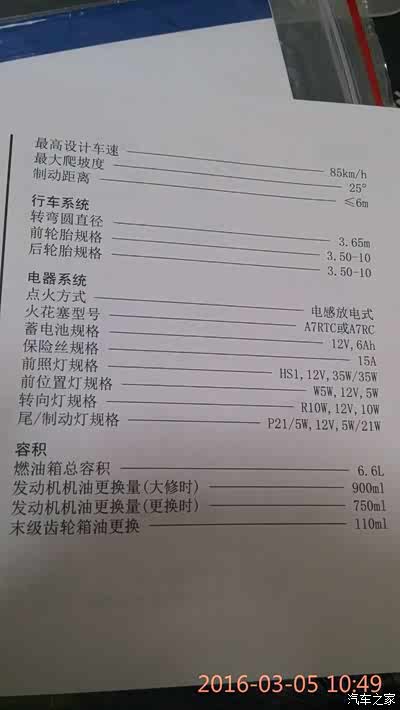 豪爵悦星125踏板加满一箱油 能跑多少公里?