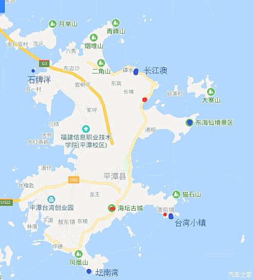 我与jeep自由光面朝大海逛平潭岛之旅