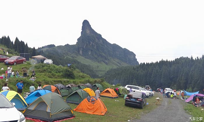 风吹岭露营