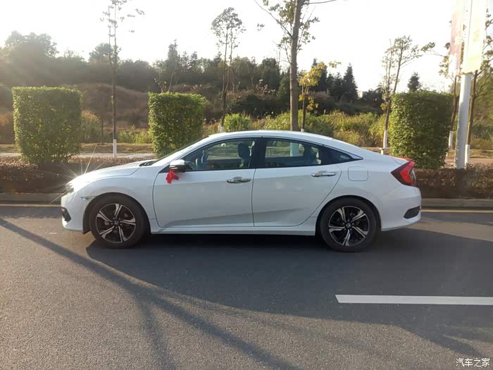 2017思域提车作业 不加价-坐标长沙