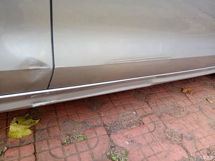 【图】车门凹陷修复