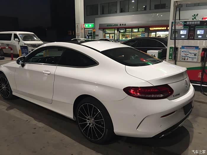 【图】奔驰c coupe200四驱提车感受