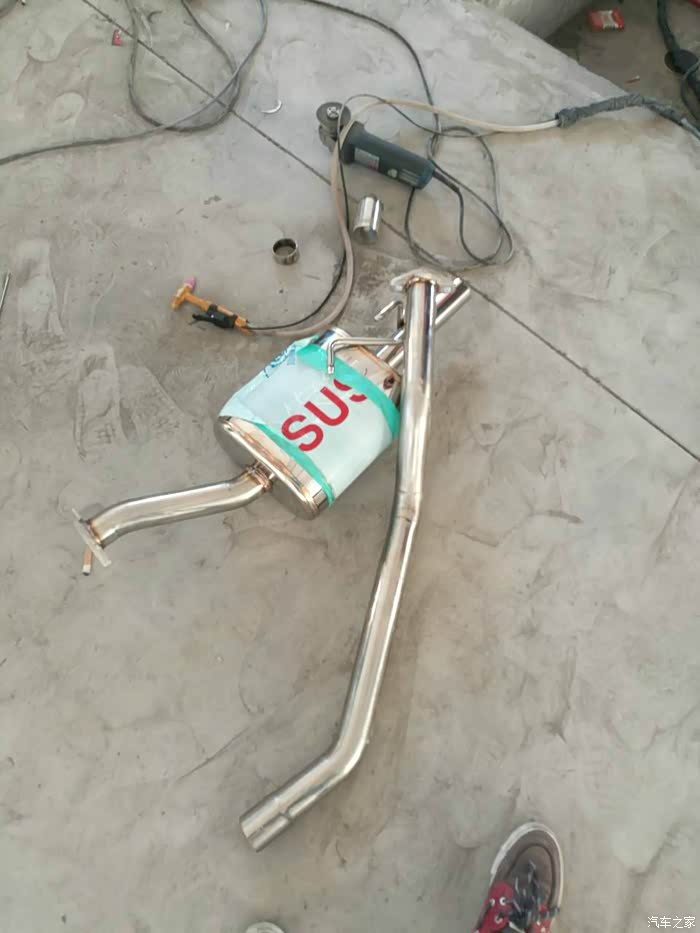 【图】自家菲翔,1.3公里改MRG排气和迪比特1