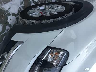 车前头侧剐蹭掉漆,有小凹陷变形如何处理求教