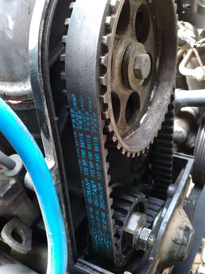 【图】今天终于换了正时皮带_西耶那论坛