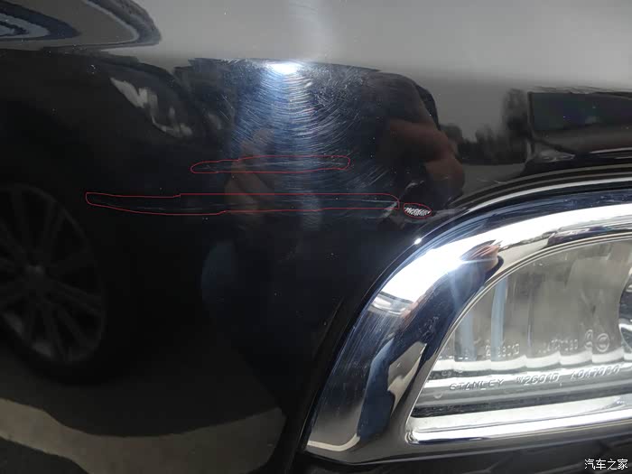 【图】求助,小剐蹭怎么处理?_本田CR-V论坛