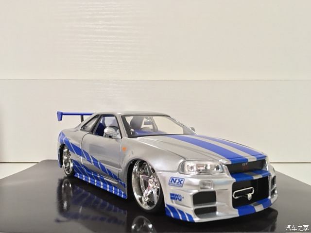 保罗沃克最爱skyline r34 gtr 《第二部》